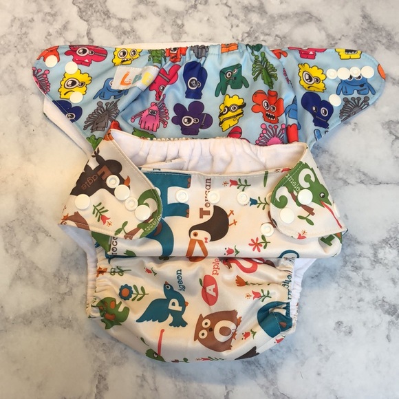 LLB 6 Cloth Diapers - Picture 2 of 5